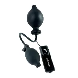 Pipedream Extreme Toyz Plug Gonflable Vibrant 11.4 x 3.8 cm Noir